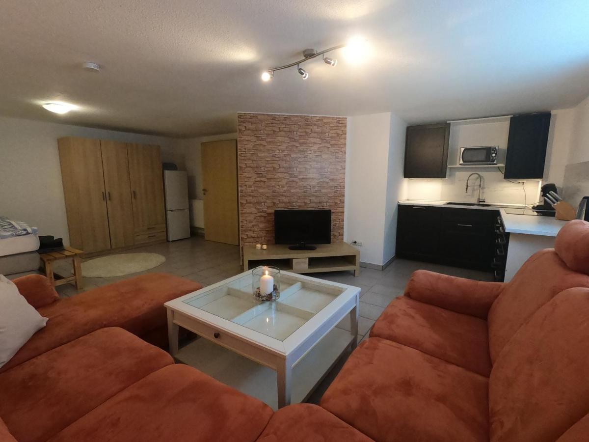 Ferienwohnung Am Teufelsloch Eckersdorf Dış mekan fotoğraf